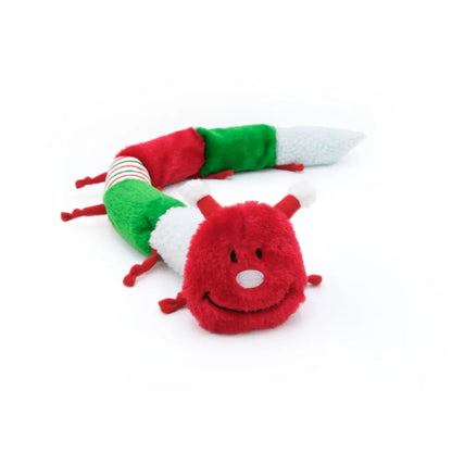 Zippypaws Holiday Christmas Caterpillar-Deluxe Large