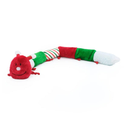 Zippypaws Holiday Christmas Caterpillar-Deluxe Large