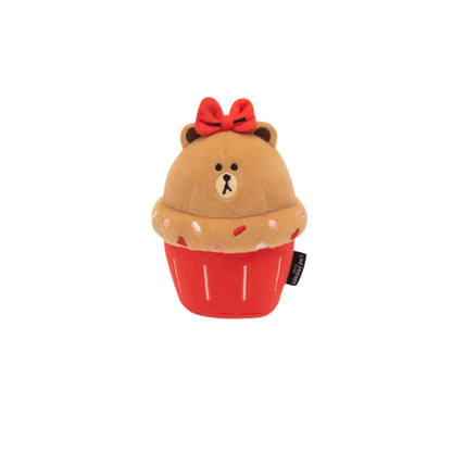 Zippypaws Line Friends Nomnomz Cupcake Chocolate Medium