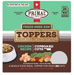 Primal Dog-Cat Fd Raw Topper Cupboard Cuts Chicken 18oz.