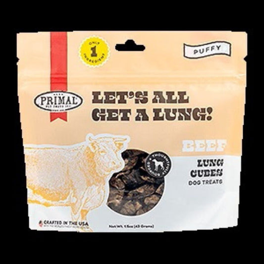 Primal Dog Lets Get Lung Beef 1.5oz.