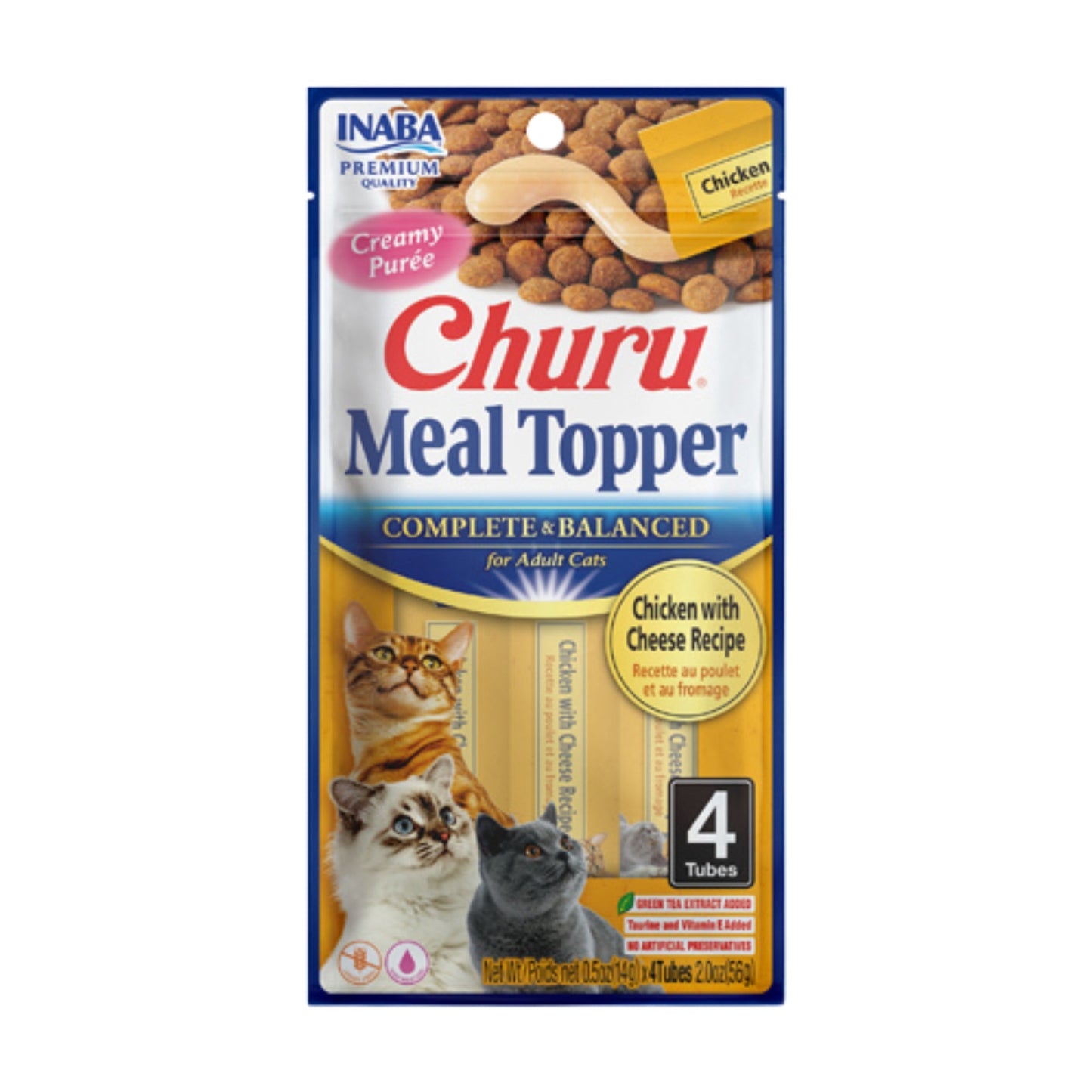 Inaba Churu Meal Topper C 2oz./6 Chicken Cheese