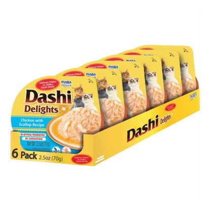 Inaba Dashi Delights Flakes In Broth Chicken/Scallop 2.5oz. (Case of 6)