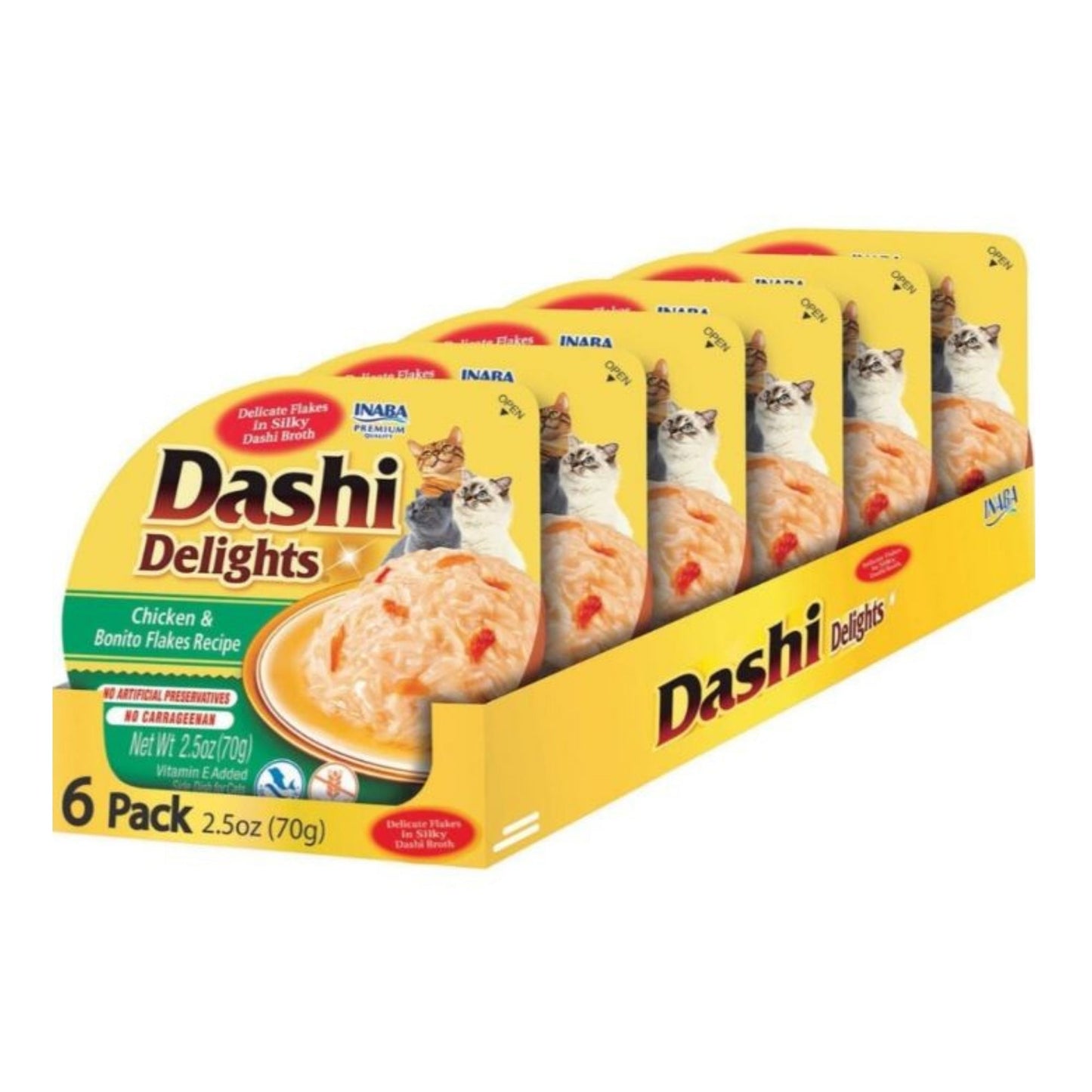 Inaba Dashi Delights Flakes In Broth Chicken/Bonito 2.5oz. (Case of 6)