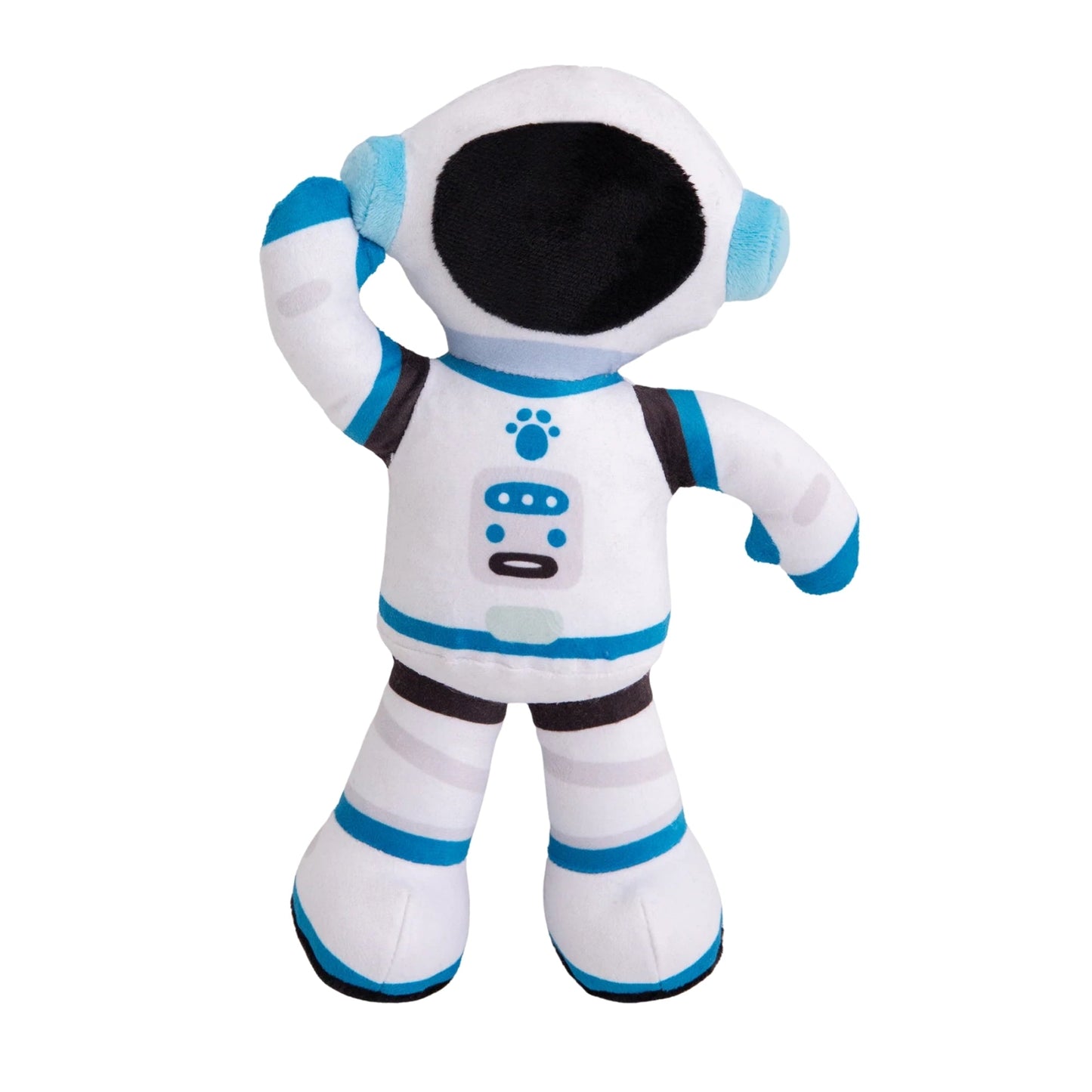 Snugarooz Apollo The Astronaut Plush Dog Toy 6.5in.