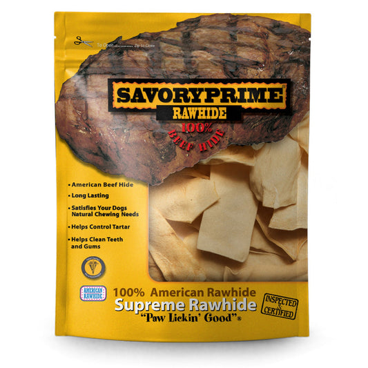 Savory Prime Supreme Rawhide Chips Chicken 1ea/1 lb