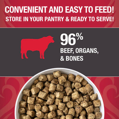 Koha Dog Grain Free Raw Freeze Dried Bites Beef 14oz.