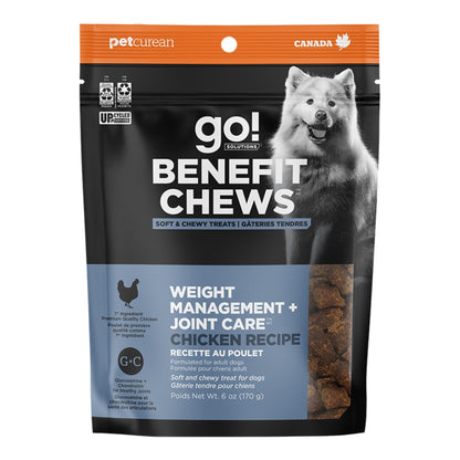 Go! Dog Benefit Chews Weight Management Chicken 6oz.