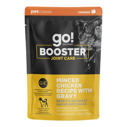 Go! Dog Booster Joint Care Minced Chicken 2.8oz. (Case of 24)