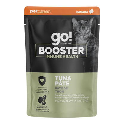 Go! Cat Booster Immune Health Pate Tuna 2.5oz. (Case of 24)