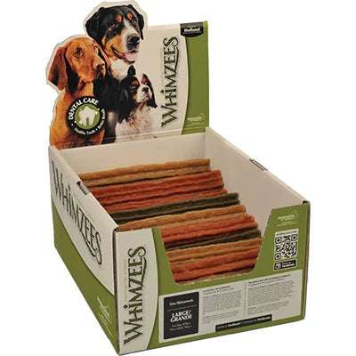 Whimzees Dog Stix Medium 76 Count Bulk