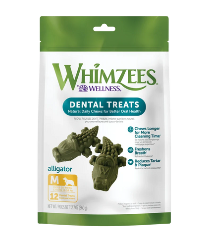 Whimzees Alligators Small 12.7 oz. Bag