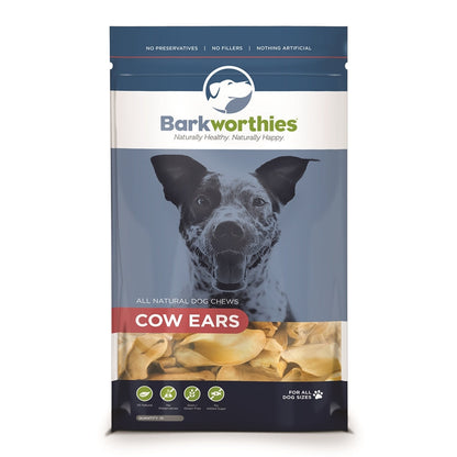 Barkworthies Cow Ears 1ea/10 pk