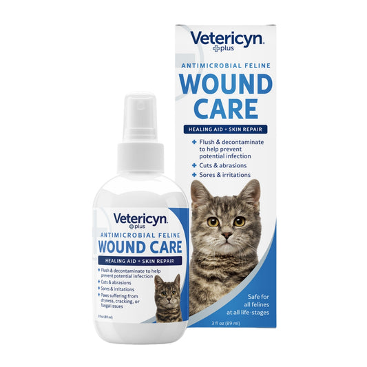 Vetericyn Plus Feline Wound & Skin Care 1ea/3 fl oz