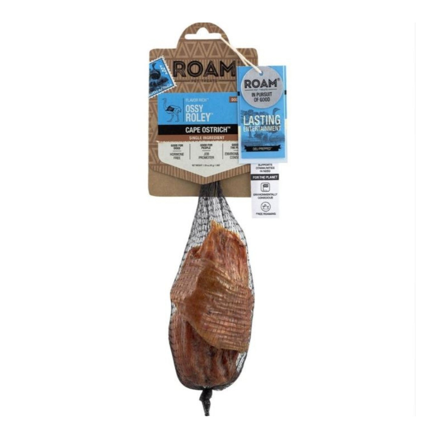 Roam Flavor Rich Ossy Roley Ostrich 1 Pk