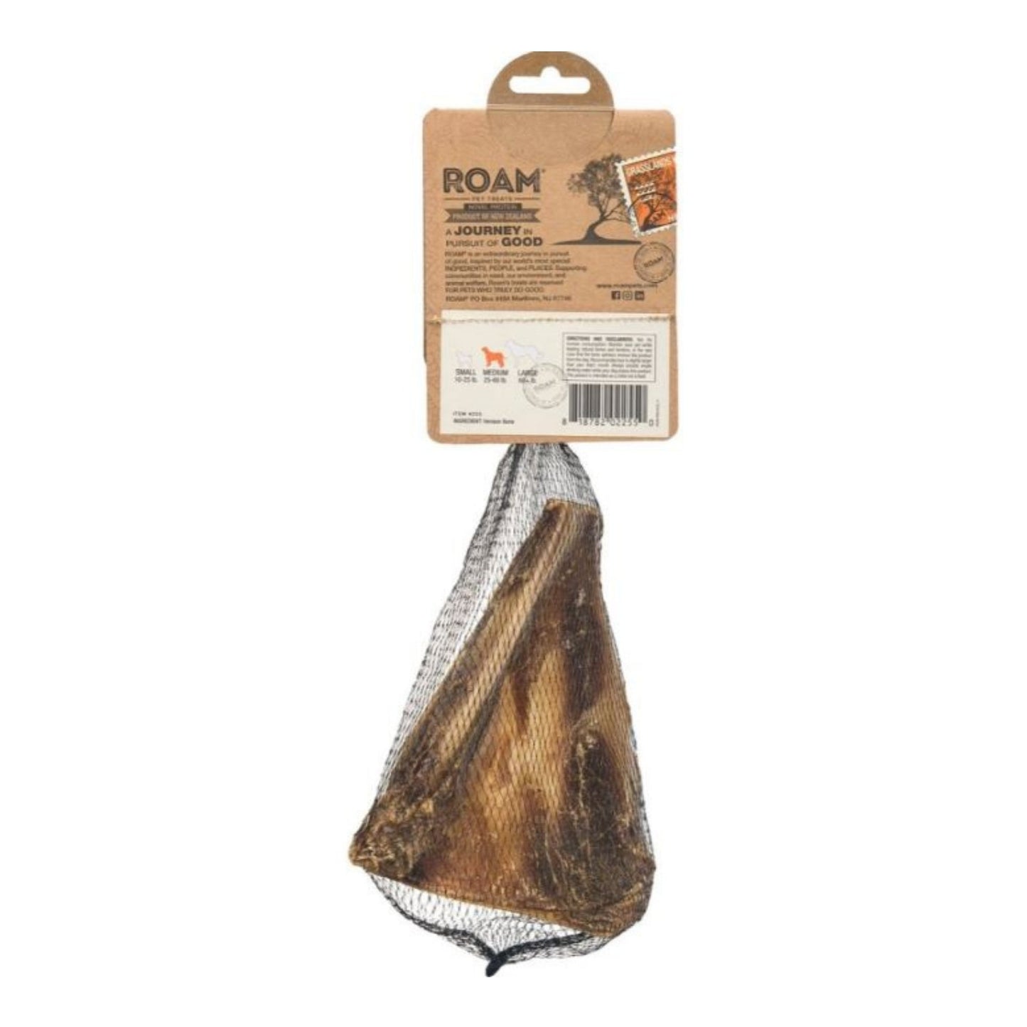 Roam Bucky Chucky Scapula Grassland Venison 1 Pk