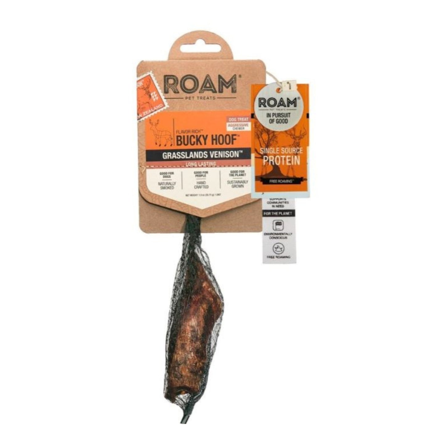 Roam Bucky Hoof Grassland Venison 1 Pk