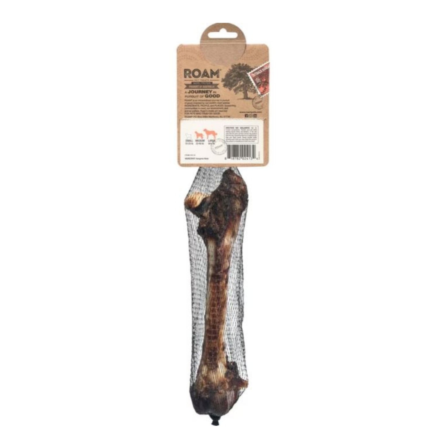 Roam Large Roo Chopper Femur Outback Kangaroo 1 Pk