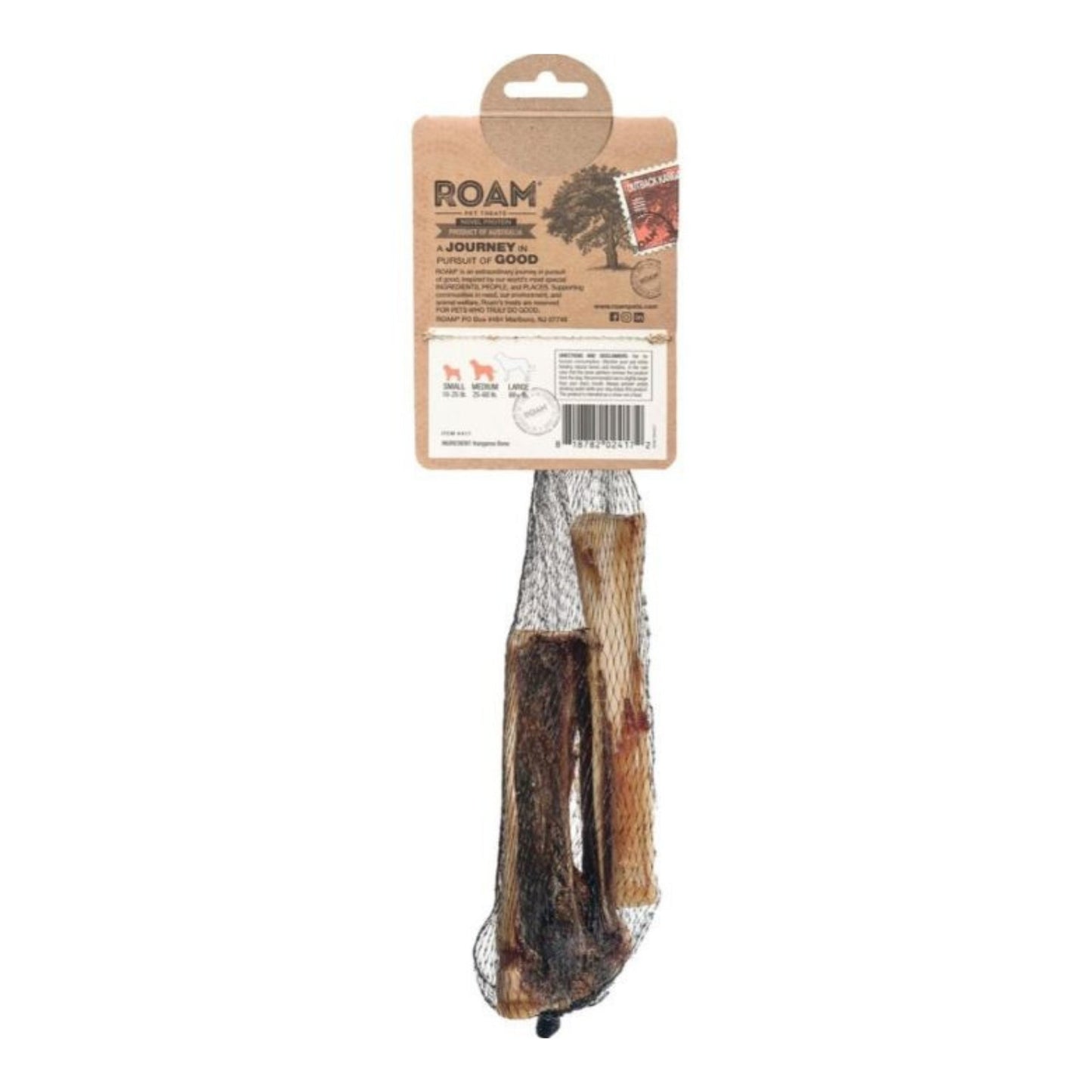 Roam Kanga Chew Knuckle Shin Outback Kangaroo 2 Pk