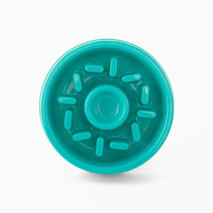 Zippypaws Happy Bowl Slow Feeder Donut Green Medium