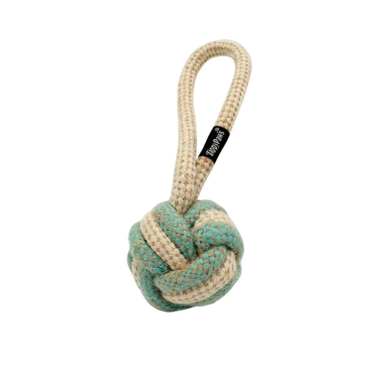 Zippypaws Ecozippy Cotton And Jute Ball Medium