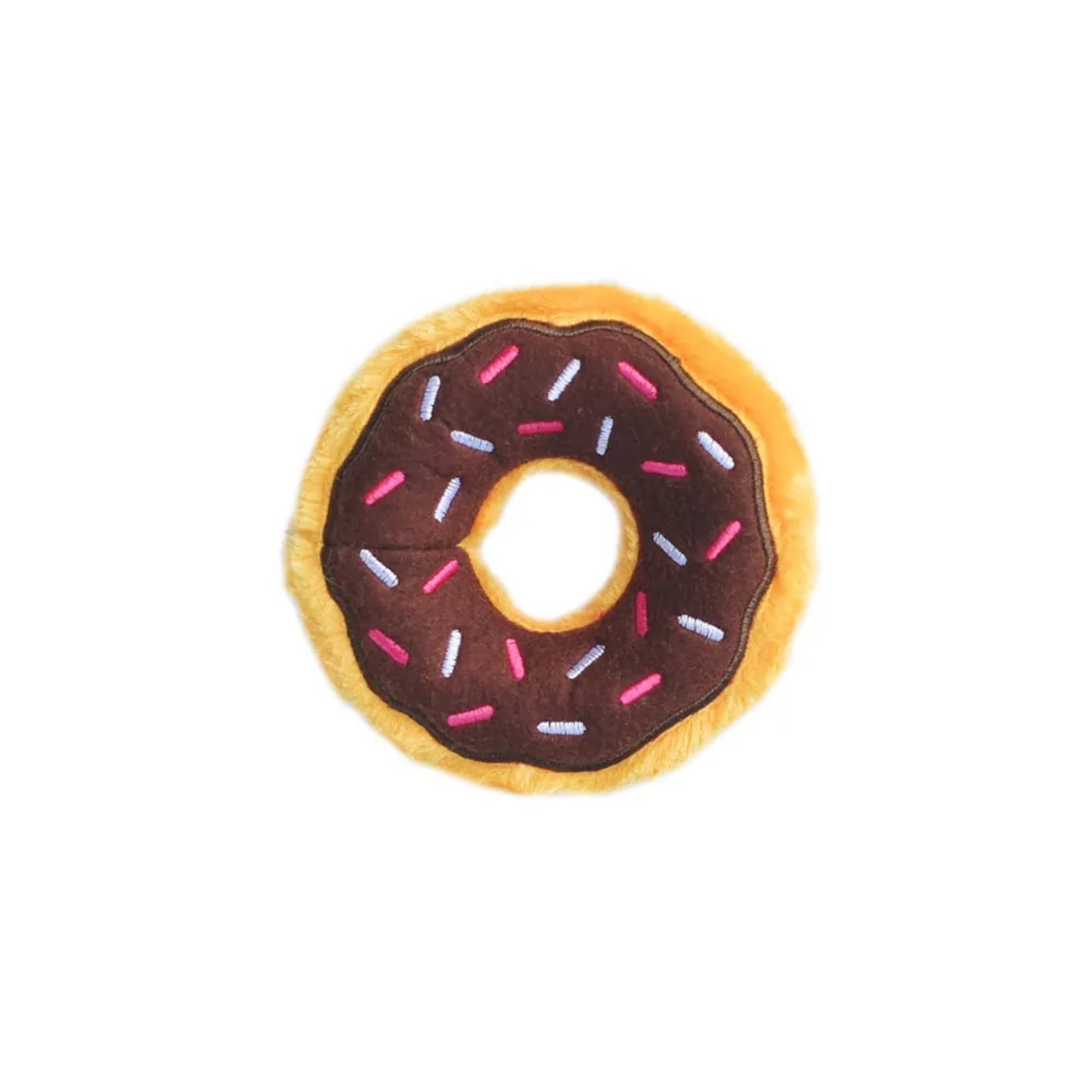 Zippypaws Mini Donut Chocolate Brown Small