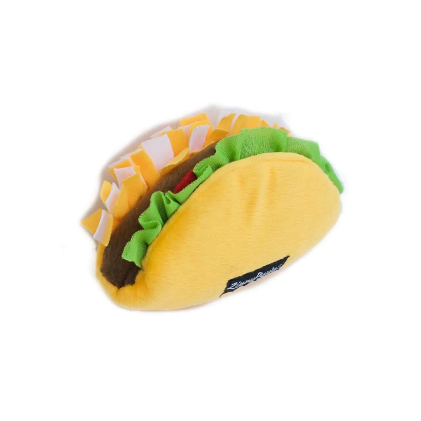 Zippypaws Nomnomz Taco Yellow Medium