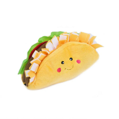 Zippypaws Nomnomz Taco Yellow Medium