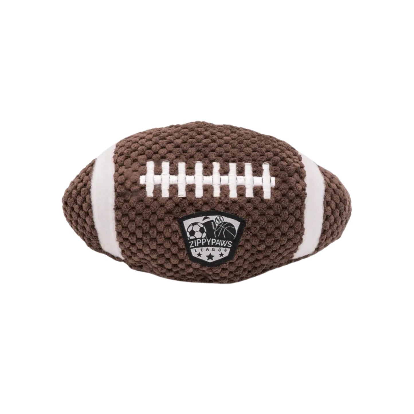 Zippypaws Sportsballz Football Brown Large