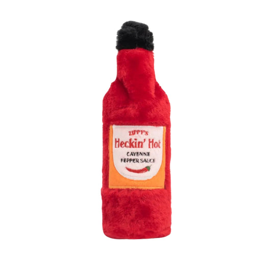 Zippypaws Crusherz Hot Sauce Heckin' Hot Red Medium