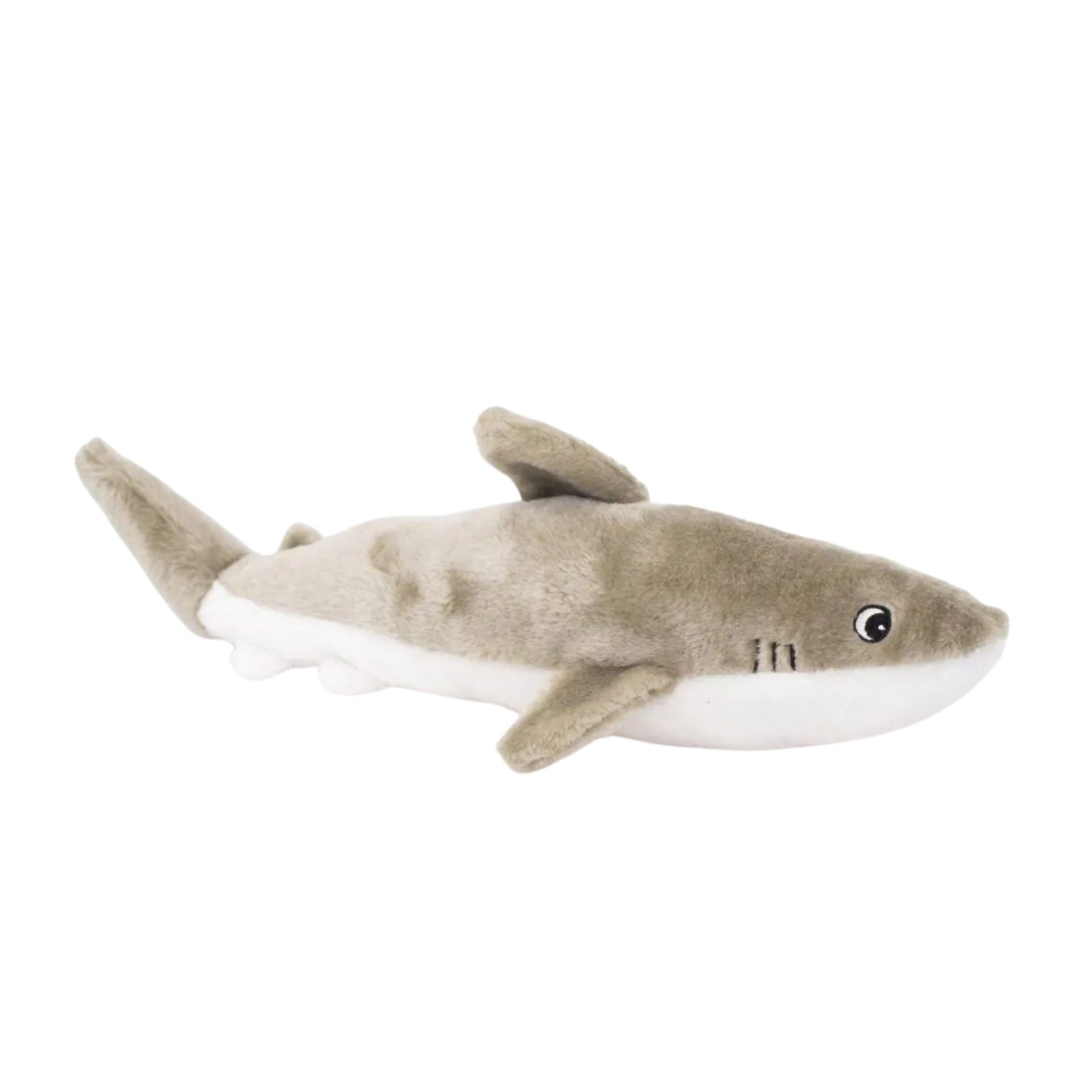 Zippypaws Jigglerz Shark Gray Large