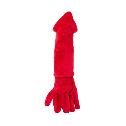 Zippypaws Jigglerz Squid Red Large