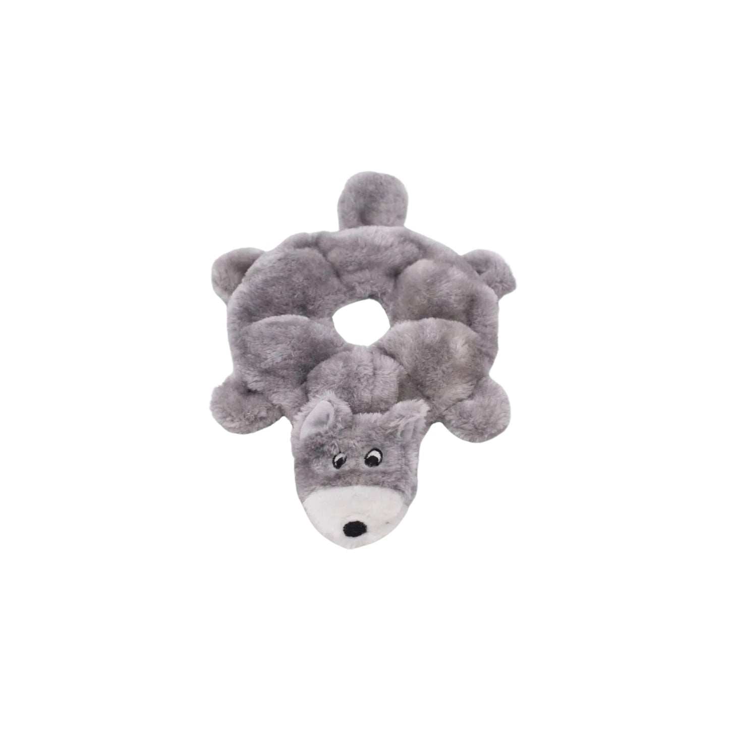 Zippypaws Loopy Wolf Gray Medium