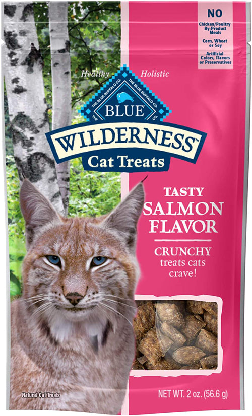 Blue Wilderness Cat Crunchy Salmon 2oz. (Case of 12)