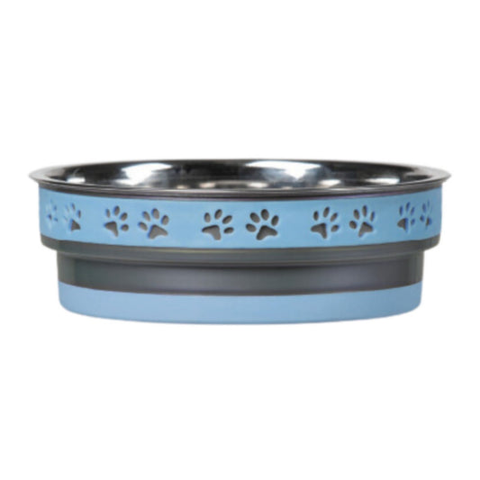 Loving Pets Corsa Pet Bowl Rapid Blue, 1ea/SM