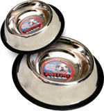 Loving Pets Traditional No-Tip Stainless Steel Dog Bowl Silver 1ea/32 oz