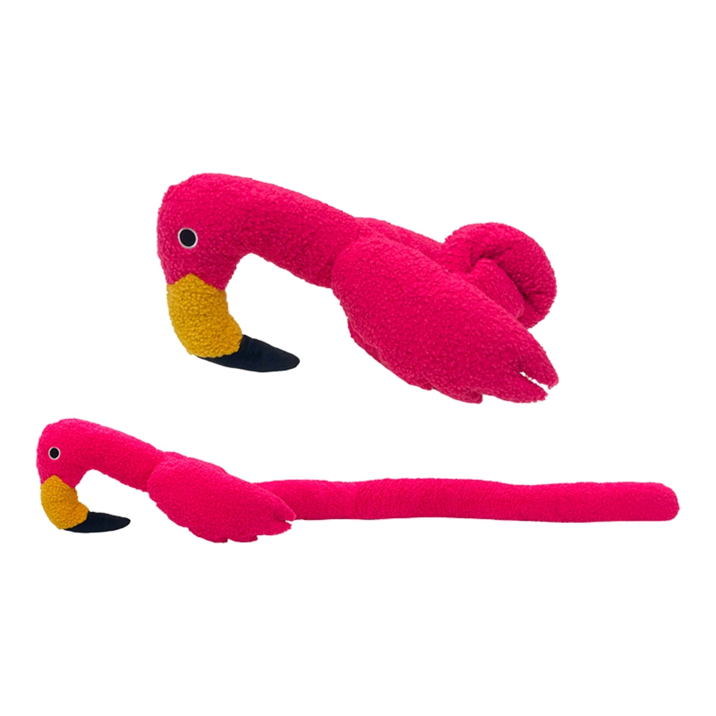 Fabdog Dog Twisty Flamingo