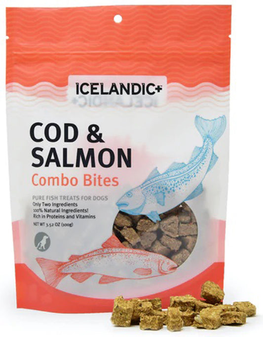 Icelandic Dog Combo Bites Cod Salmon 6Ct