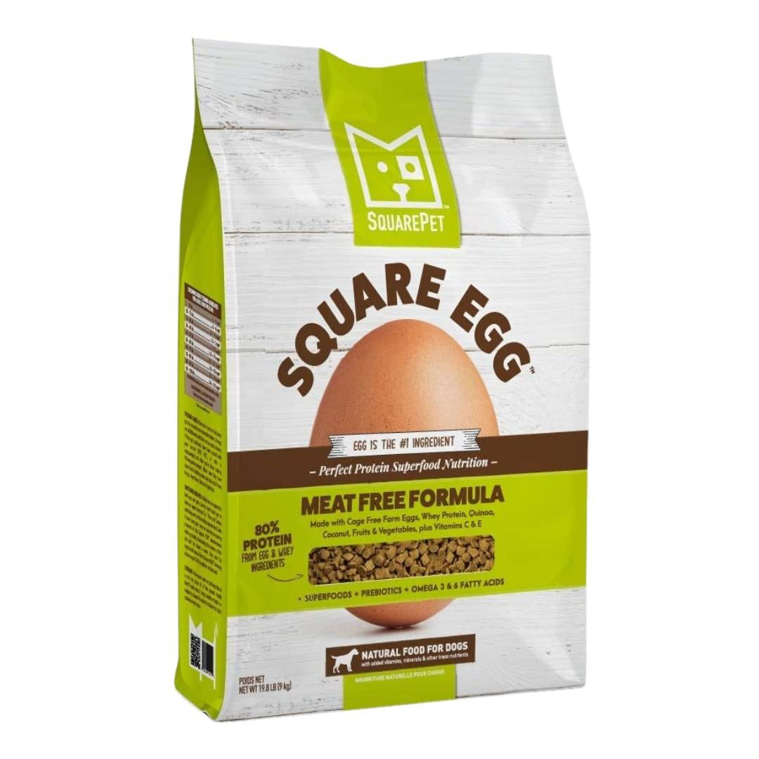 Squarepet Square Egg 19.8Lb Meat Free Dog