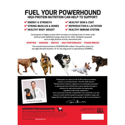 Square Pet VFS Powerhound Dog 22Lb Red Meat