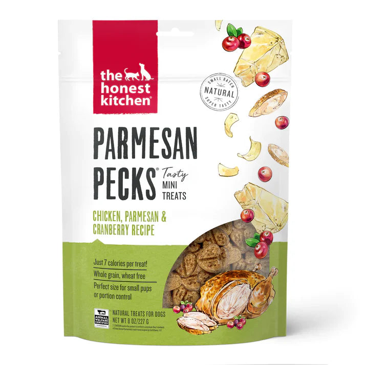 The Honest Kitchen Dog Parmesan Pecks Chicken And Cranberry 8oz.