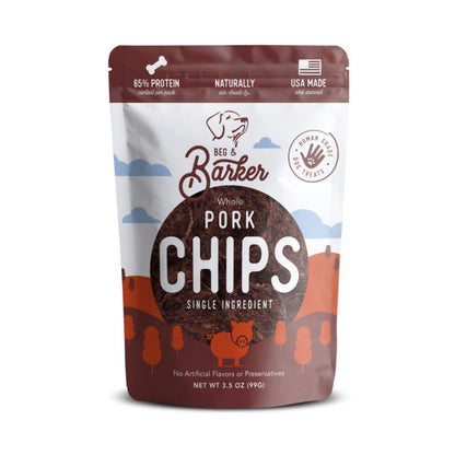 Beg & Barker Pork Heart Chips Dog Treats 1ea/3.5 oz