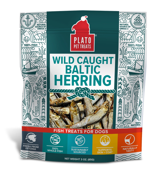 Plato Dog Baltic Herring 3 oz.