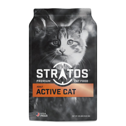 Stratos Active Cat Food 30 Lb