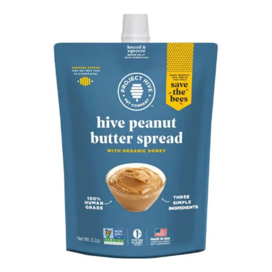 Project Hive Pet Company Hive Spread Peanut Butter 6oz.