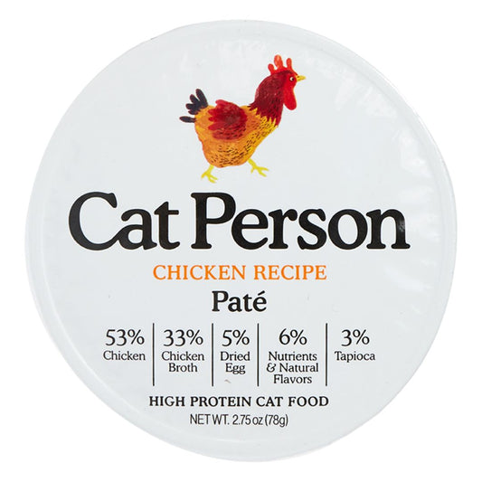 Cat Person Cat Pate Chicken 2.75Oz 24 Pack