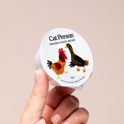 Cat Person Cat Pate Chicken & Duck 2.75Oz 24 Pack