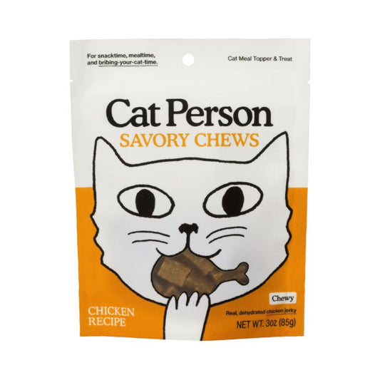 Cat Person Cat Soft Chews Treat Chicken 3Oz