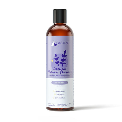 Kin+Kid Shampoo Oatmeal Lavender 12oz.