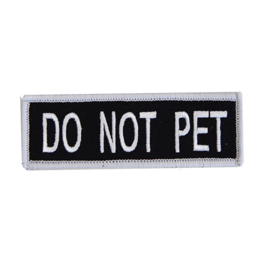 Boss Dog Tactical Harness Patch Do Not Pet,Small